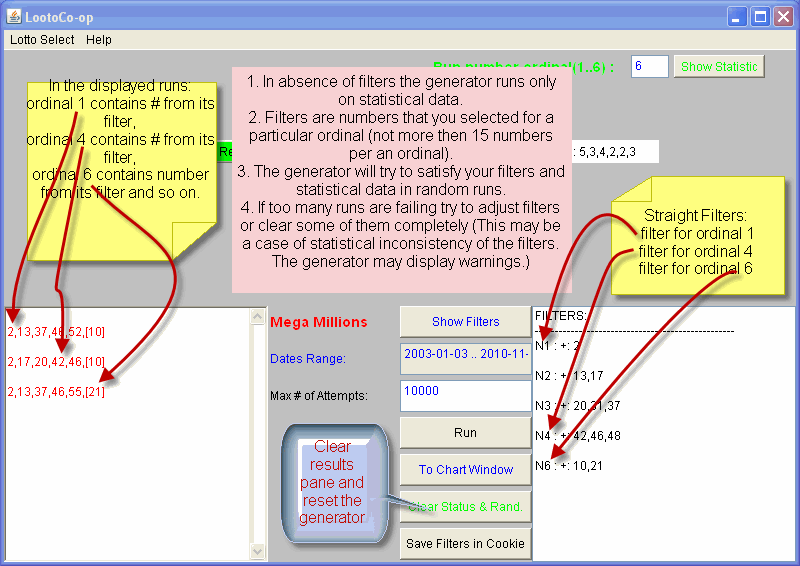 Explanation of Customized Filters